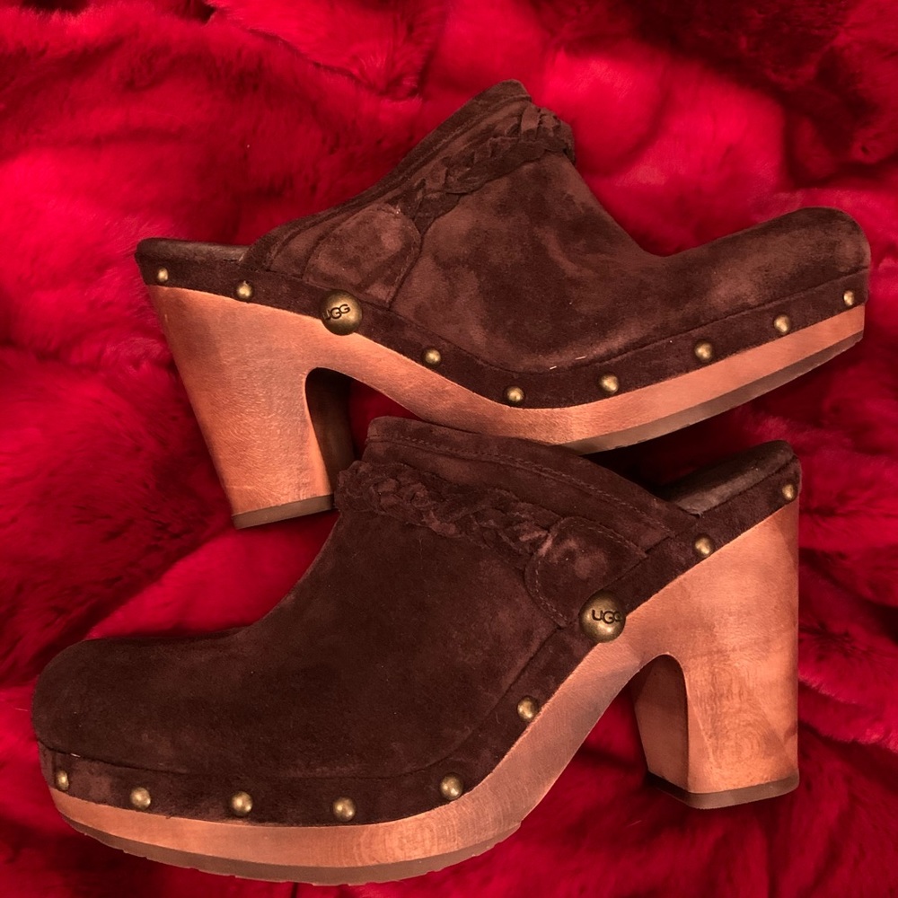 UGG W Kaylee suede clog 3210 W/STT